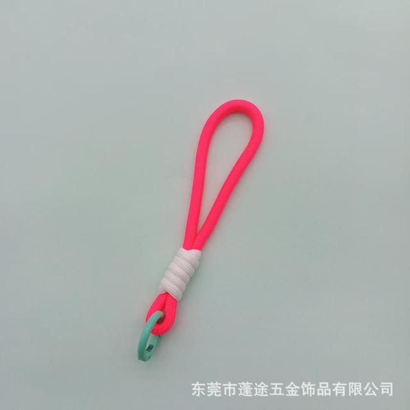 手机挂绳短款防丢绳手工编织百搭多巴胺水杯挂绳钥匙圈饰品挂件|undefined