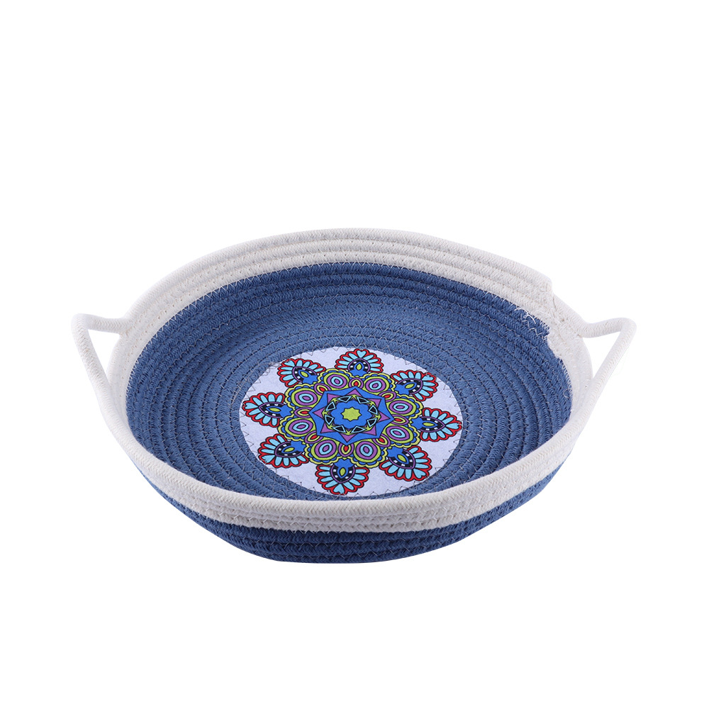 Fábrica al por mayor Four Seasons cuerda de algodón universal tejida nido de gato cachorro cálido nido de mascota nido de gato al por mayor