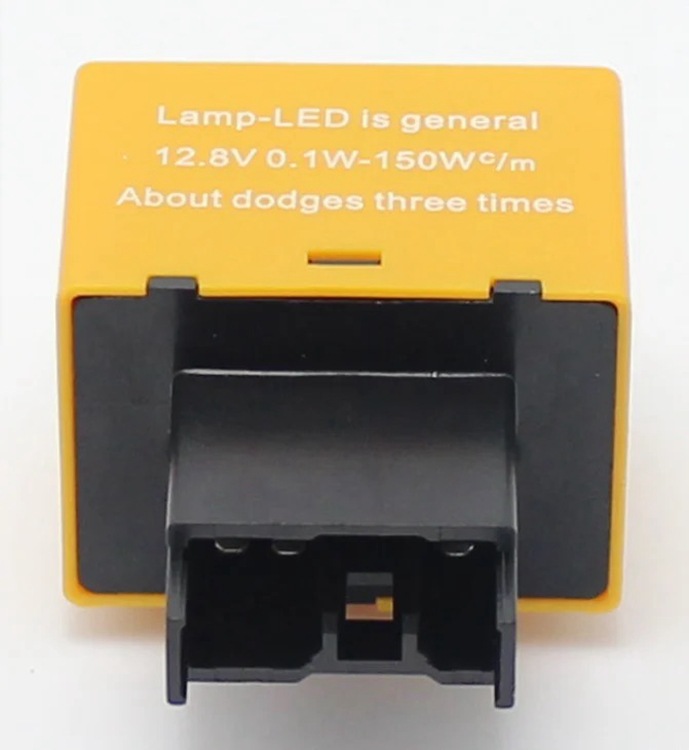 8脚汽车闪光继电器器 12VDC LED灯普通灯通用 8针转 向继电器