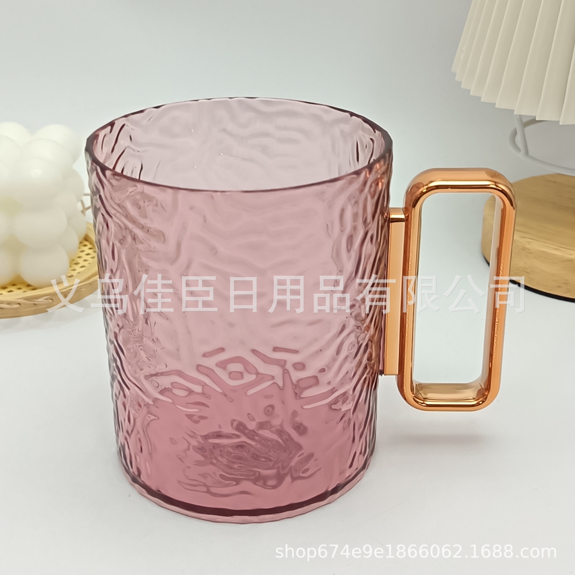 Mouthwash Cup, Household High-End Toothbrush Cup, Couple's High-Looking Wash Cup, Large-Capacity Glacier Pattern Mouth Cup