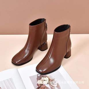 Ʒ�ƶ�ѥŮ2025�¿��ﶬ�����ָ���ѥ�߸���ѥӢ���r���R��ѥ����