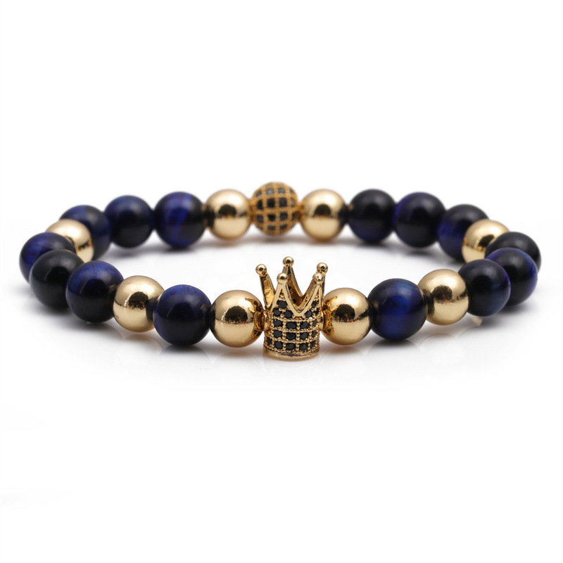 Ojo de Tigre azul oro