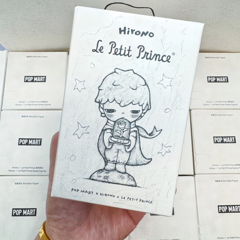 POPMART Hirono Ono Little Prince Serie de marca compartida Caja ciega de mano Decoración de juguetes de moda