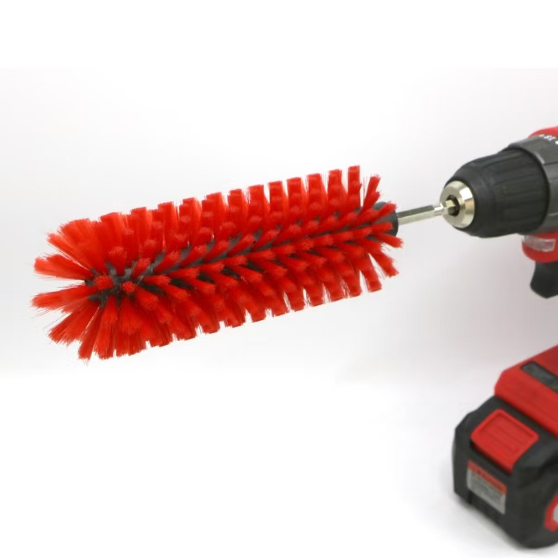 빨간색; 전기 드릴 브러시; 나일론