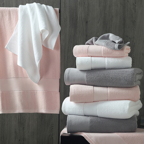 Star hotel cotton towel bath towel thickened and absorbent beauty salon B&B health club SPA80*190