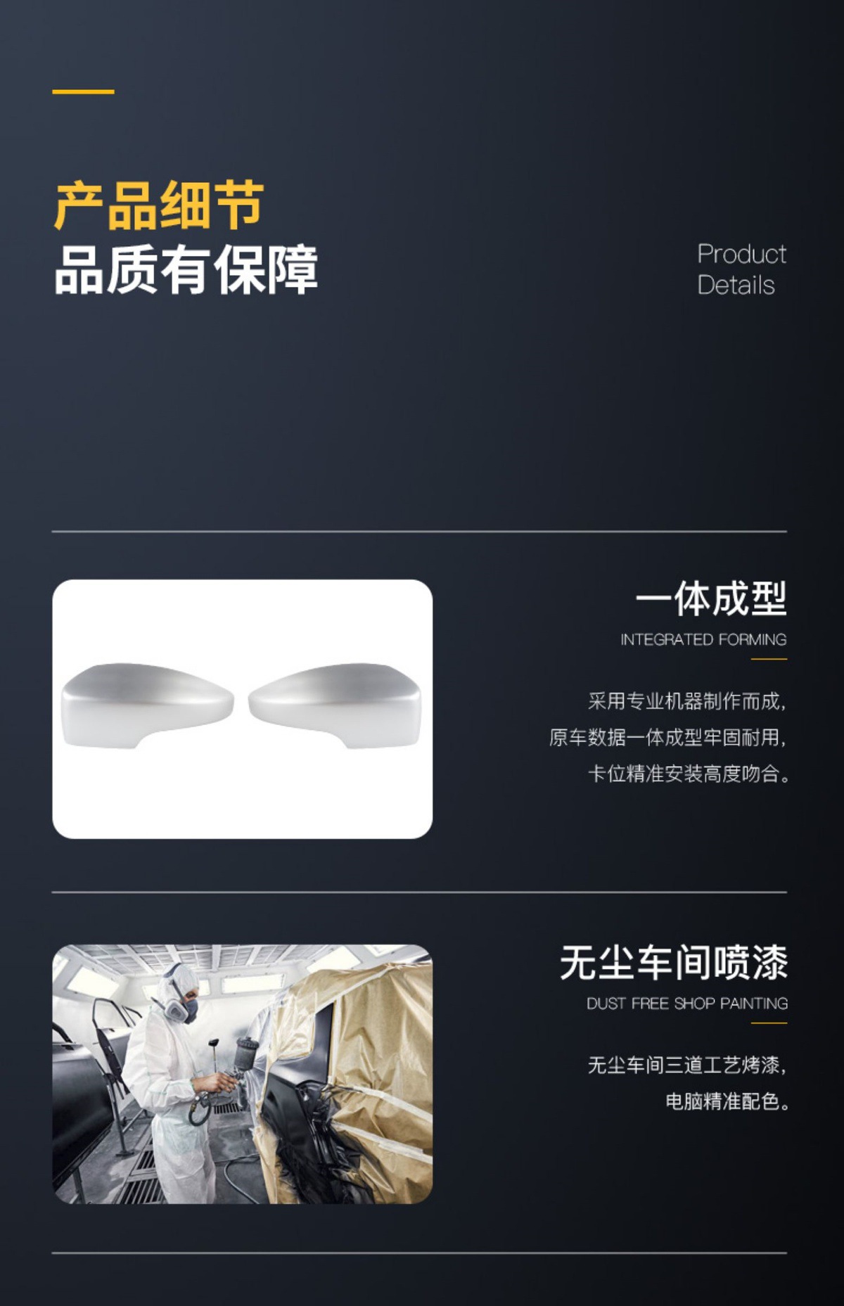 Suitable for 13-18 Escape Rearview Mirror Housing, Escape Turn Signal Housing, Escape Reversing Lens Reflector Housing