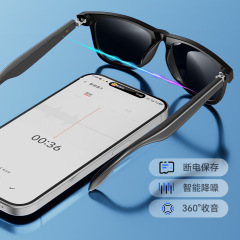 学生向け貿易スポーツサイクリング用音楽再生・通話機能付き最新AI人工知能メガネ、越境販売対応、144言語対応