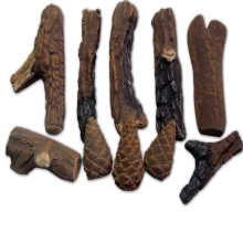 仿真的装修气体壁炉的假材