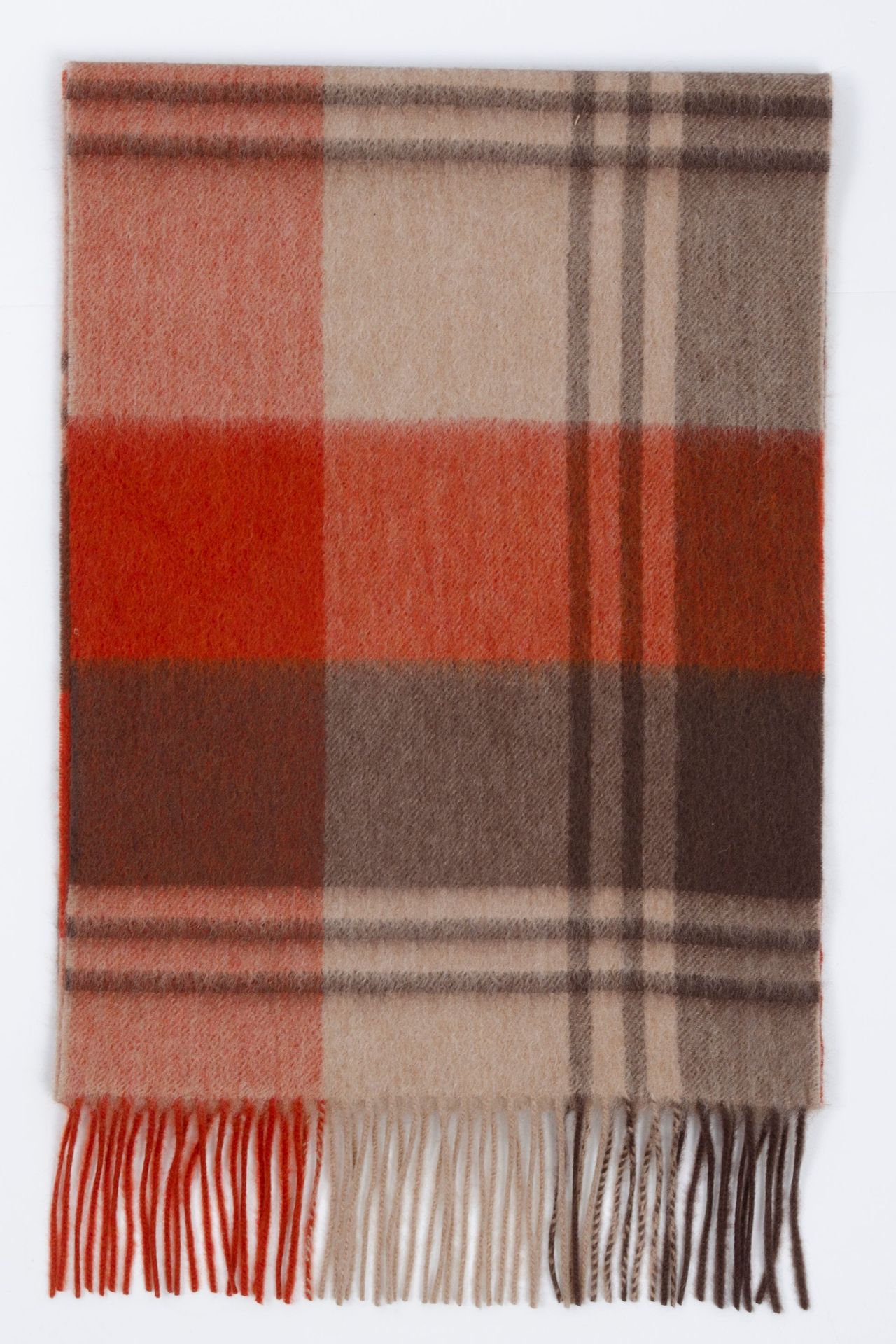 Mongolia interior puro cachemir lana de lana teñida en hilo a cuadros ondas de agua otoño e invierno bufanda para hombres y mujeres