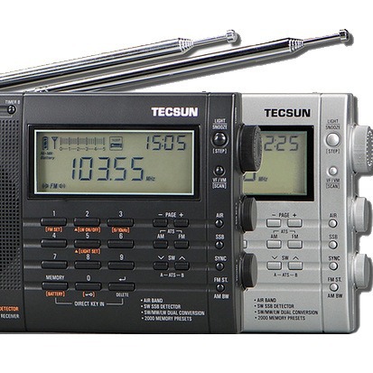 Tecsun德生PL-660英语听力高考考试收音机全波段老人二次变频短波