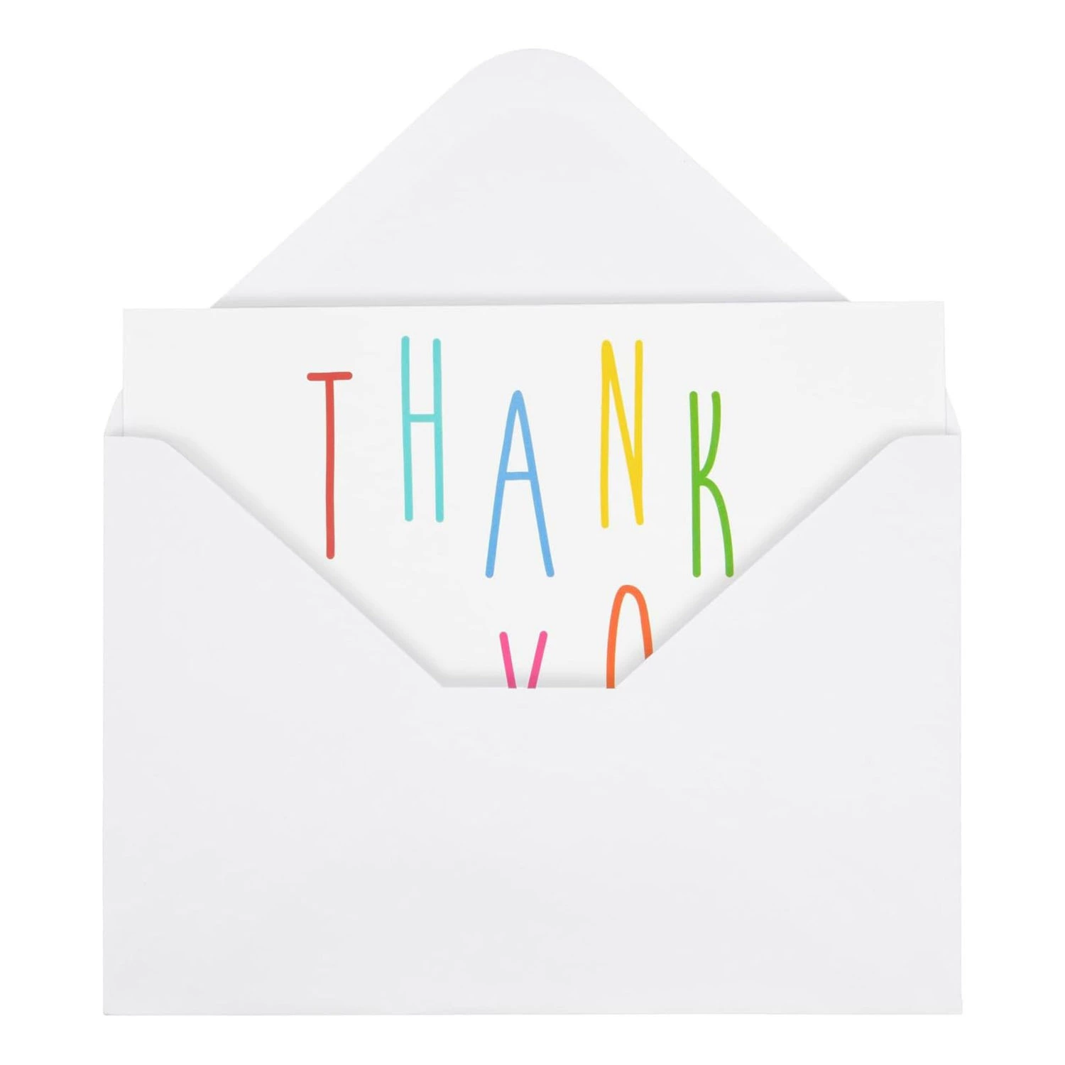 Retro design thank you card comments.