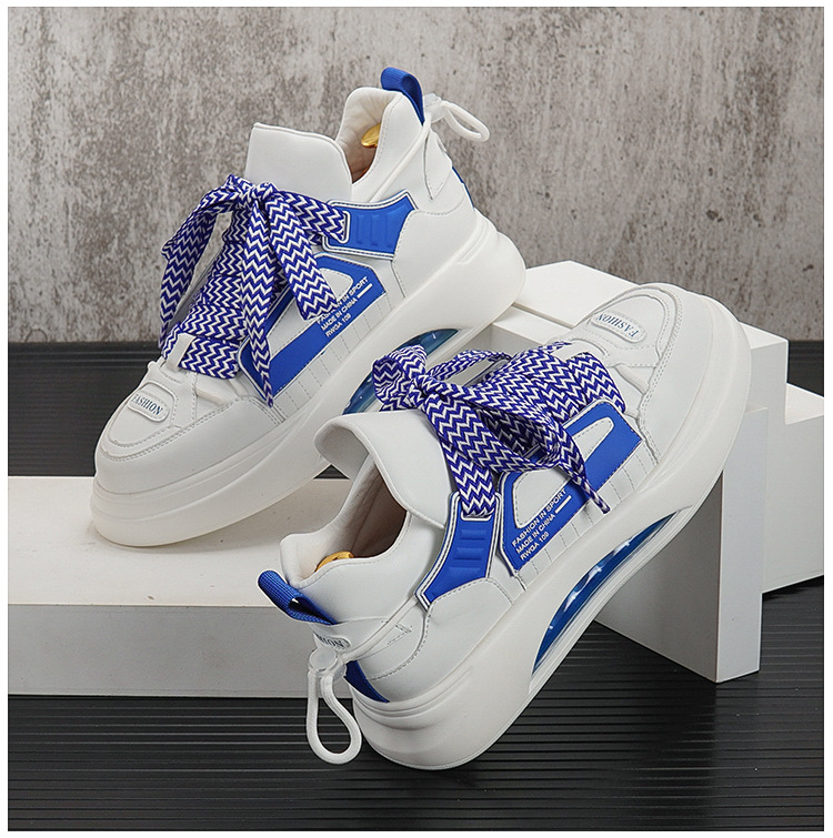 Herrenschuhe, kurze Herrenstiefel, trendige Freizeitschuhe, dicke Sohlen, kurze Jugendstiefel, modische High-Top-Sneaker, Martin-Stiefel für Herren_voghion.com