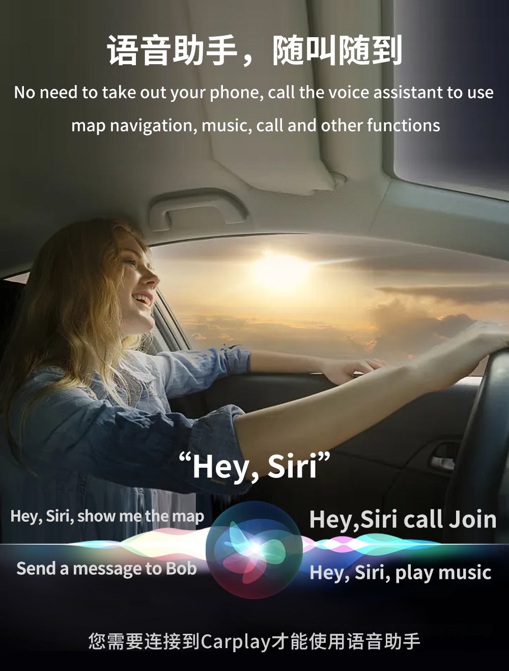 Private Model Cross-Border Hot-Selling Original Car Wired to Wireless Carplay & Android Auto Two-In-One Dual Channel Ai Box
