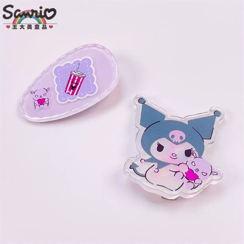 Hello Kitty, японская декоративная заколка для волос, милые челки, детский зажим для волос