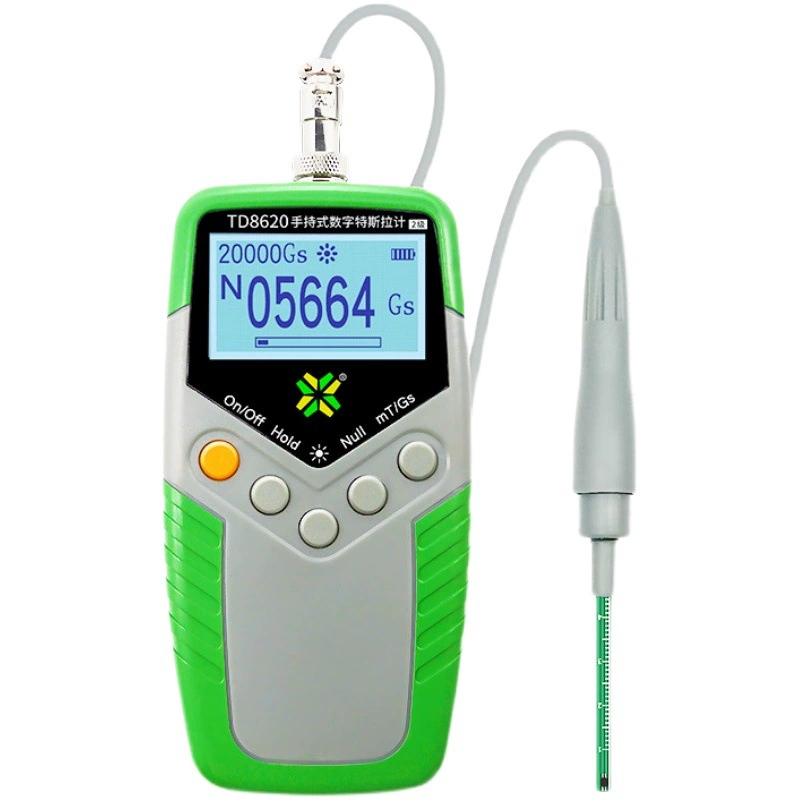 Tianheng TD8620 Высокоточный Тесла-метр портативный гауссовый метр цифровой магнитный детектор магнит магнитное измерение
