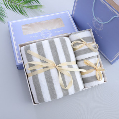 Towel Gift Box for Convenient Gifts, with LOGO Engraving and Embroidered Text for Opening, Birthday, Wedding, Anniversary, Bulk Wholesale