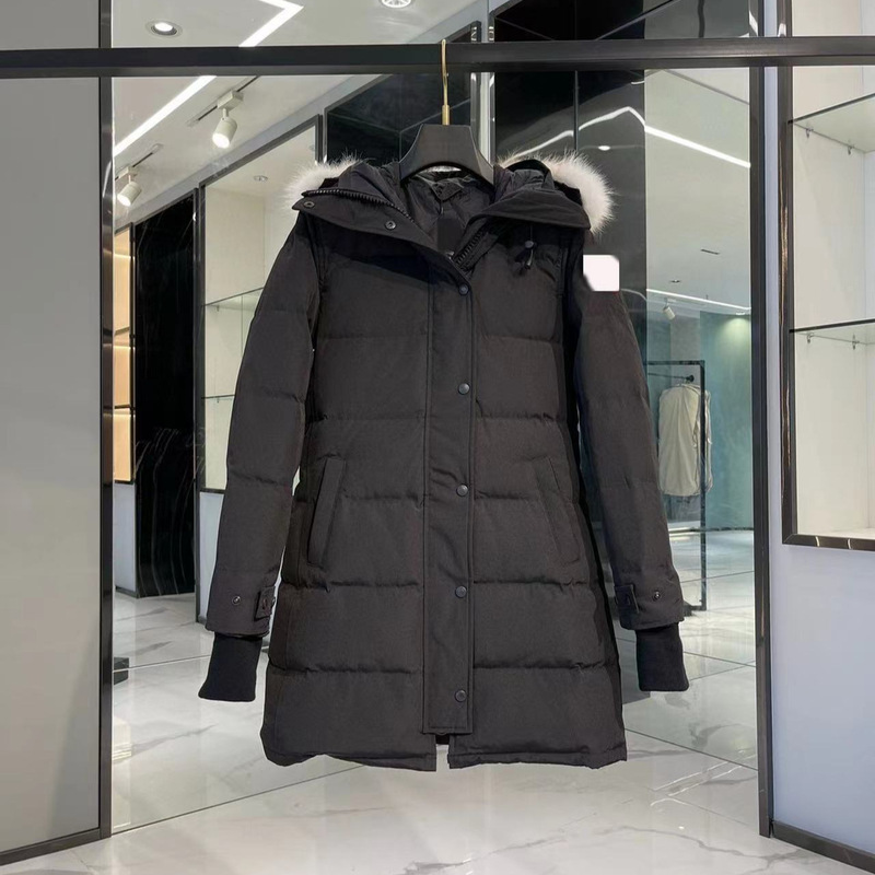 Big Goose 3802L Women's down Jacket 15 Mid-Length Shelburne Parka Canadian Same High-End