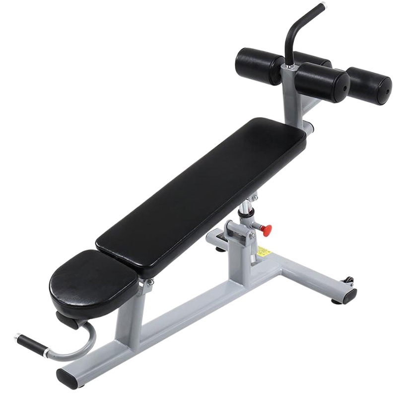 Baja oblicua abdominal muscle Board abdominales sit-up ayuda Silla de fitness comercial equipo de entrenamiento de fuerza ajustable gimnasio