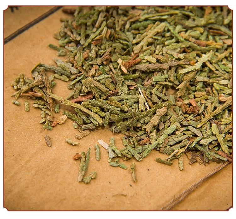 Dried Cacumen Platycladi Leaf 500g Cebai Ye Sun Dried Chinese Herb for Decoction and External Wash in use