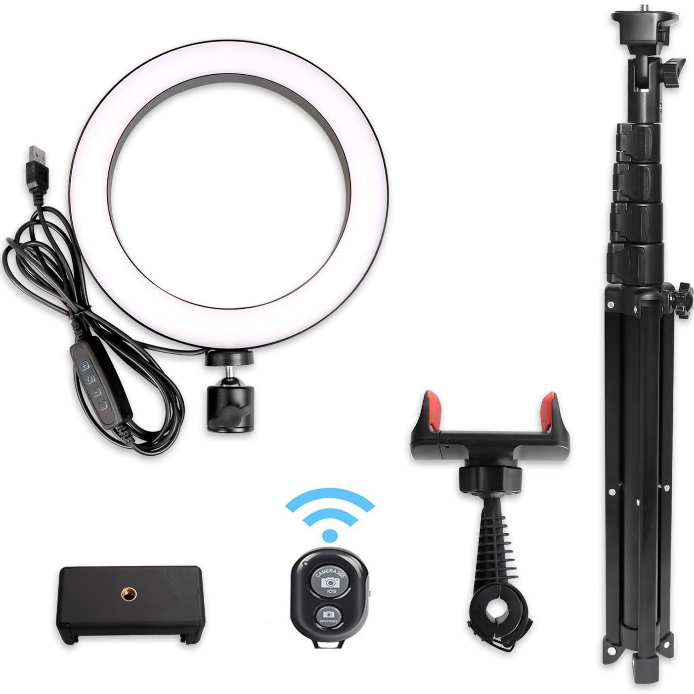 Anillo light10-inch 8 pulgadas 20CM selfie luz de relleno en línea en vivo teléfono móvil anillo de belleza regalo de luz