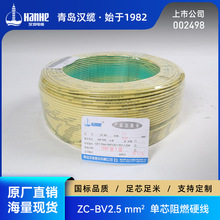 漢河電線電纜ZC-BV2.5平方 銅芯國標家裝電線 單芯單股硬線足米