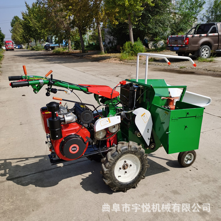 単列トウモロコシ収穫機、家庭用小型トウモロコシ粉わら切断機、ディーゼルモデルトウモロコシ収穫機|undefined
