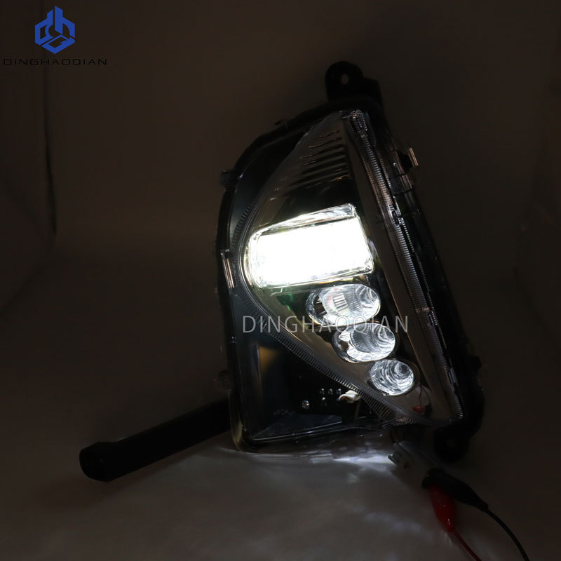 Suitable for Toyota Prius 16-18 LED fog lamp day running light Prius low upgrade high fog lamp kit