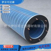 阻燃六螺栓吊装除尘滤芯不锈钢快拆粉尘滤筒空气过滤粉末净化滤