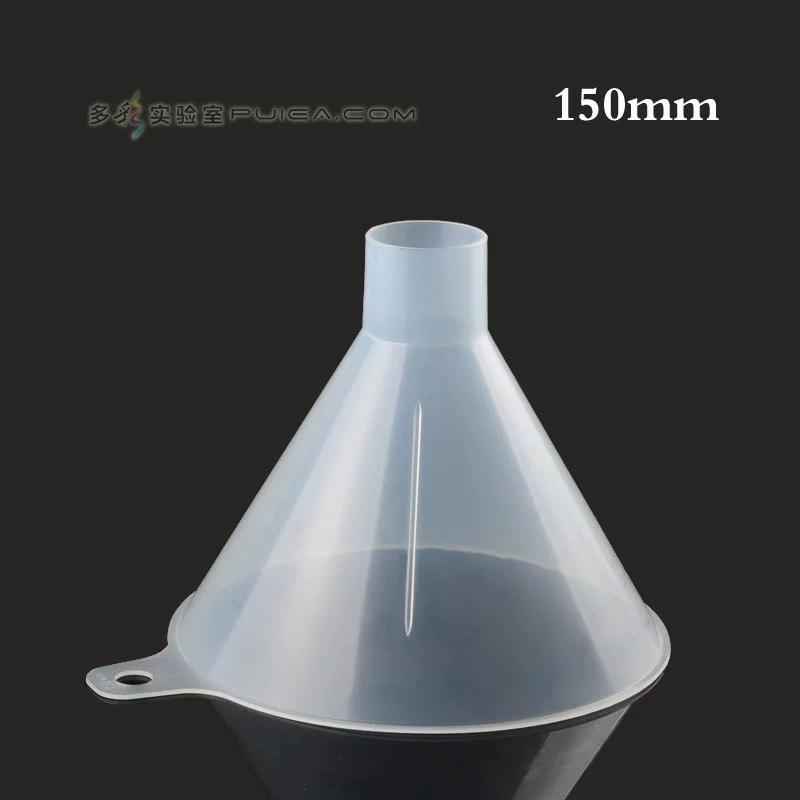 Воронка для порошка с широким горлышком 150 мм прозрачная Воронка с коротким горлышком PP пластиковая воронка большого диаметра подача реагентов можно повесить