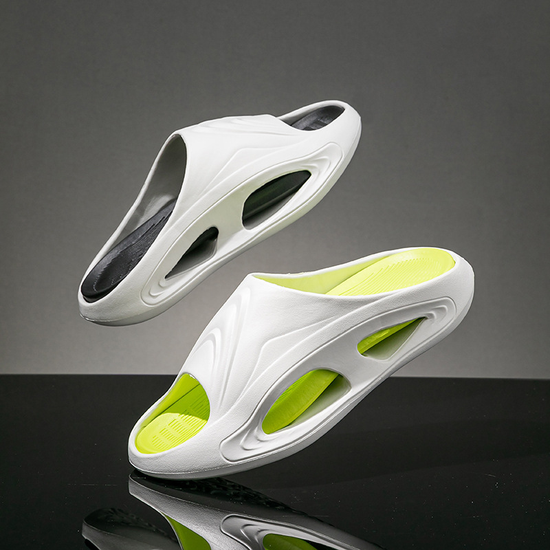 Cross-border Eva Slippers Men's Summer 2025 New Sports Sandals and Slippers Thick Bottom Non-slip Outer Wear Beach Slippers Men's