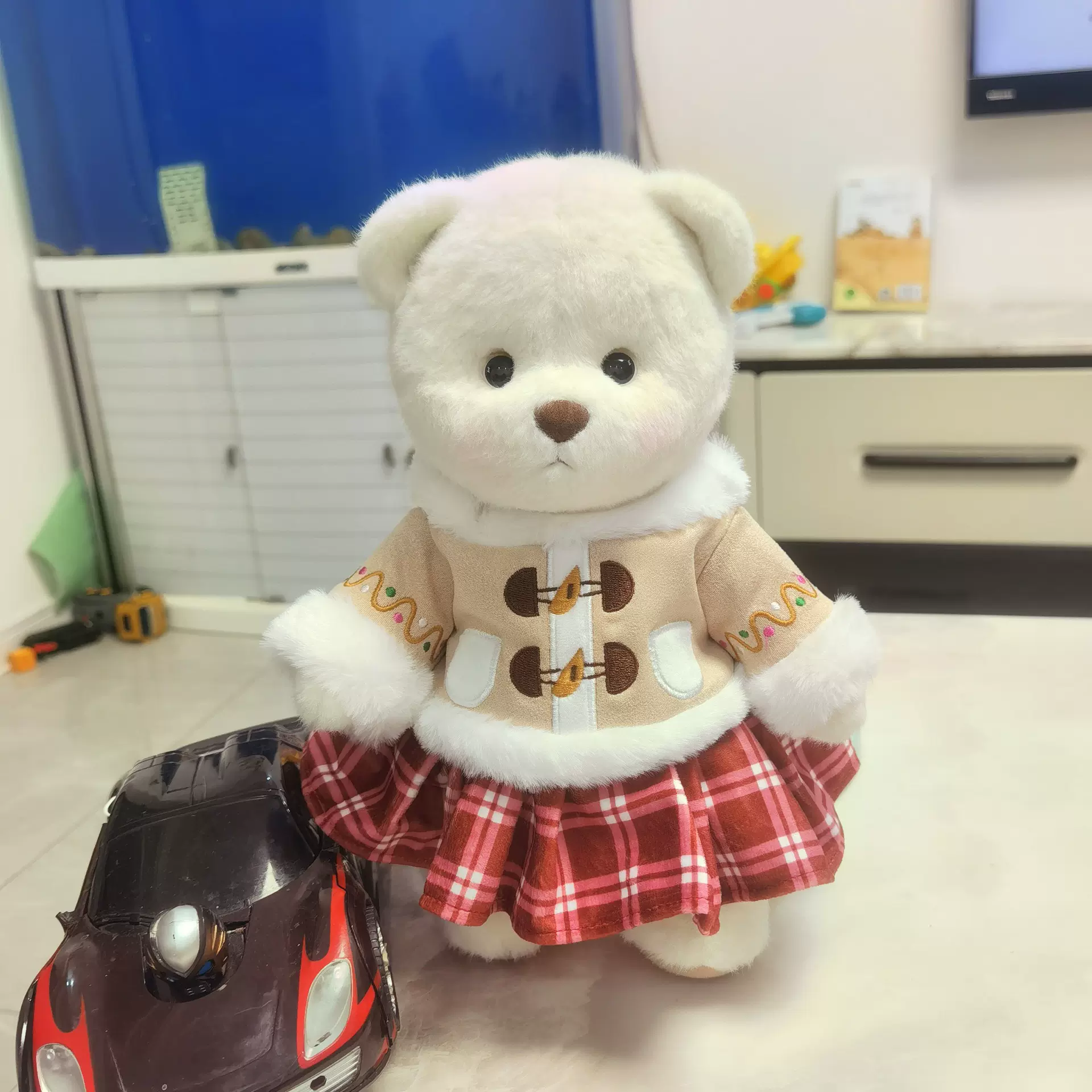 实力工厂承接来样来图设计定制加工裁剪绣花印花缝制手工毛绒玩具