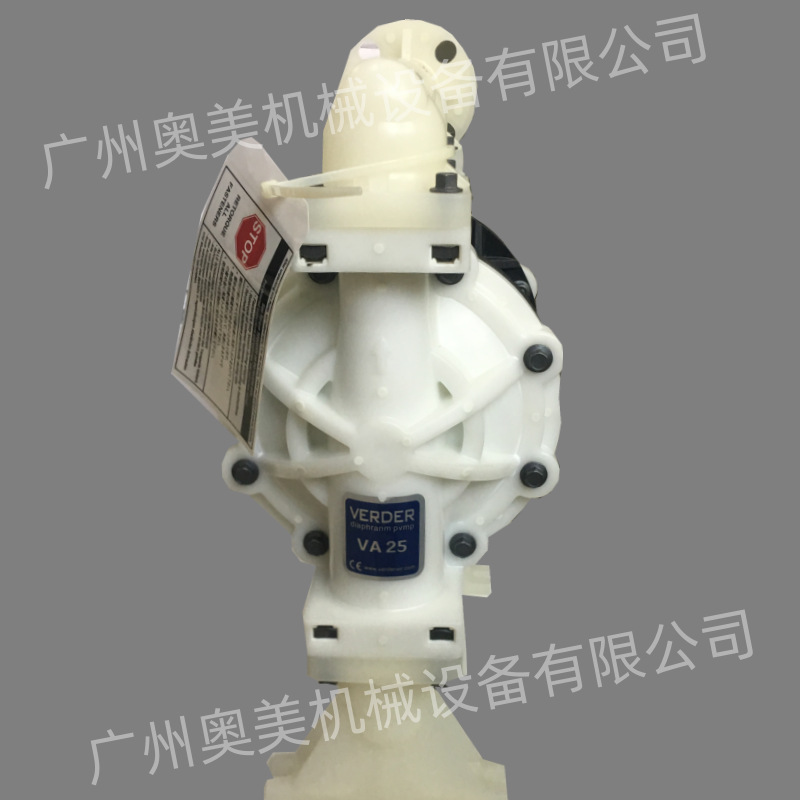 弗尔德VERDER塑料自吸往复气动隔膜泵VA25PPPPTFTFTB00 FE00