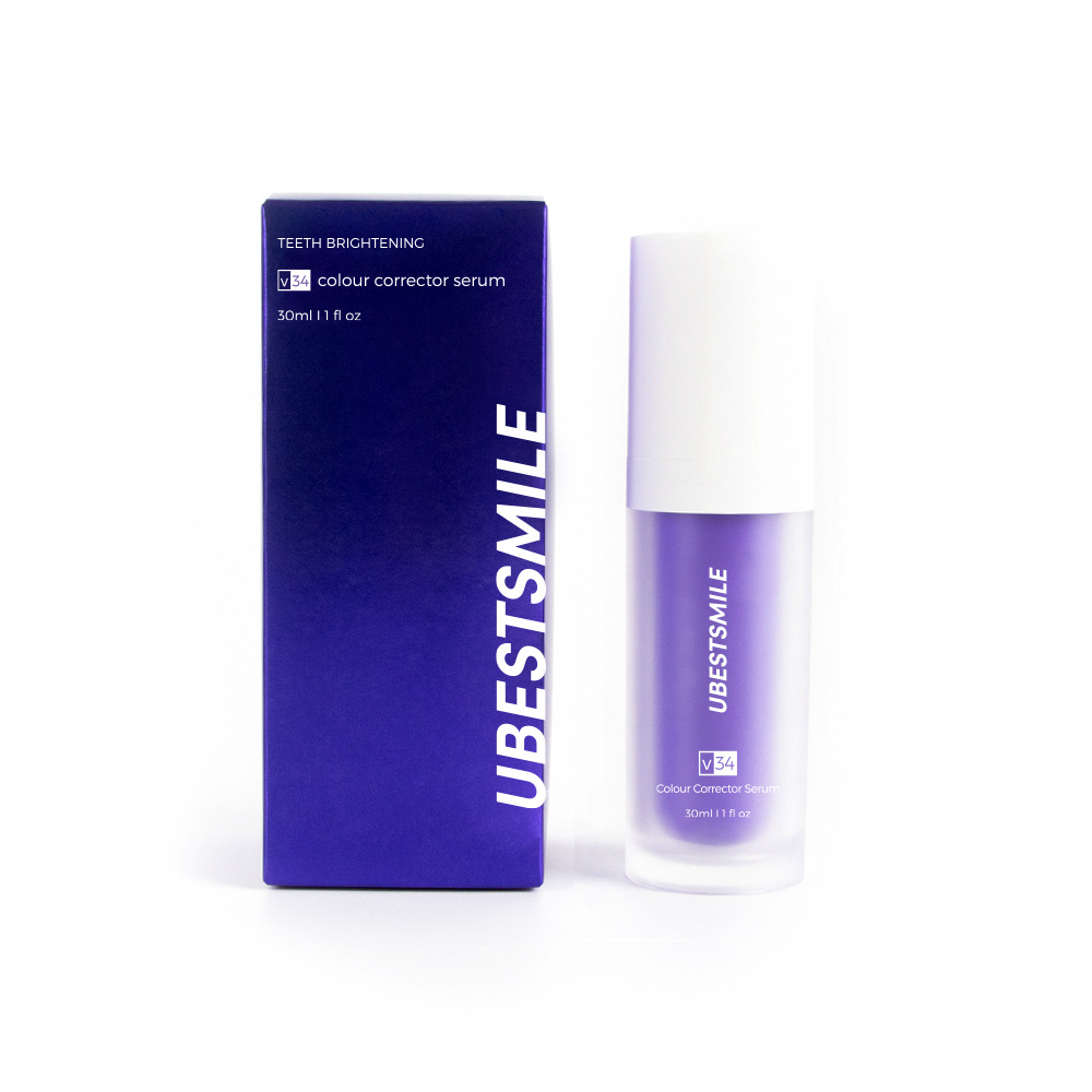 V34歯磨き粉越境爆品紫歯磨き粉清潔口除歯除黄口臭歯美白歯磨き粉卸売り