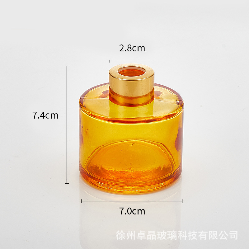 밝은 노란색(캡이 없는 베어 병), 120ML