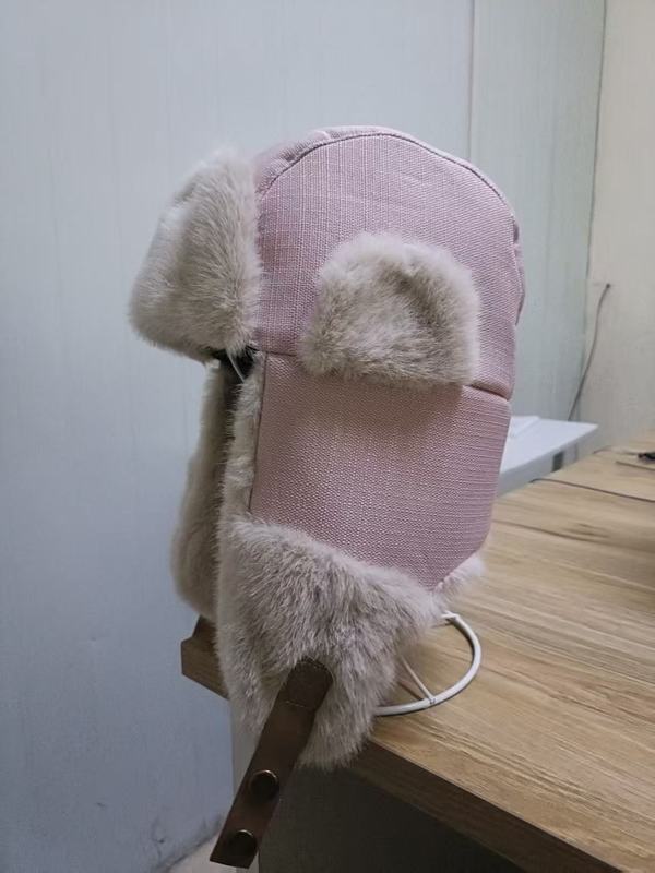 秋と冬の男性と女性のための雷峰帽子、暖かい耳保護綿帽子、厚く防風性のある豪華な機関車帽子、クロスボーダー外国貿易|undefined
