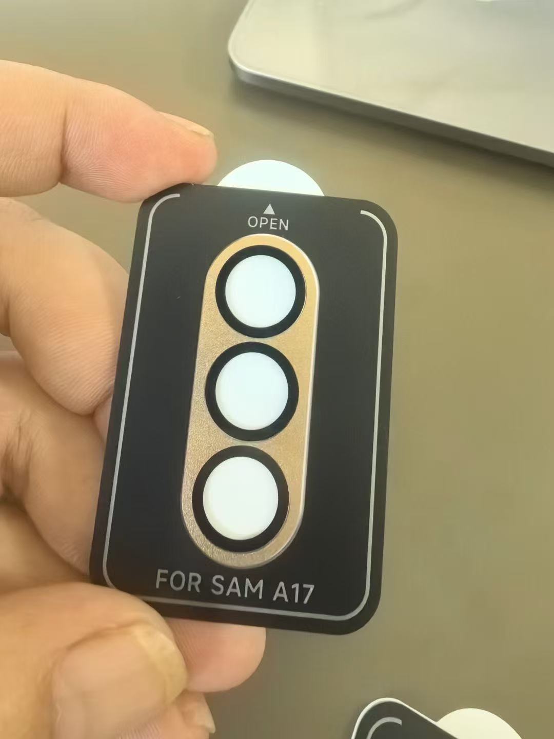 Adecuado para Samsung A17 película de lente samsung metal integrado cámara mate cubierta posicionamiento segundo película protectora