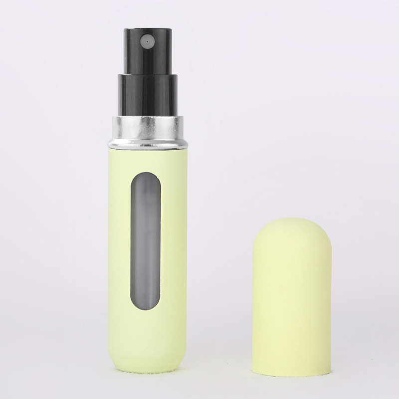5ml de llenado inferior perfume sub-botella presionando botella de spray portátil de viaje sub-botella de líquido sub-contenedor botella cosmética