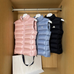 蒙家25ss M家新款女士经典款Ghany 女士轻薄羽绒服马甲外套