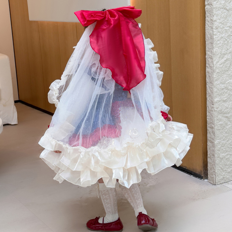 儿童洛丽塔公主裙女童秋季新款白雪公主连衣裙Lolita生日礼服裙|undefined