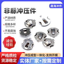 加工不锈钢五金冲压件新能源汽车端子智能机器人镀金银铜弹片