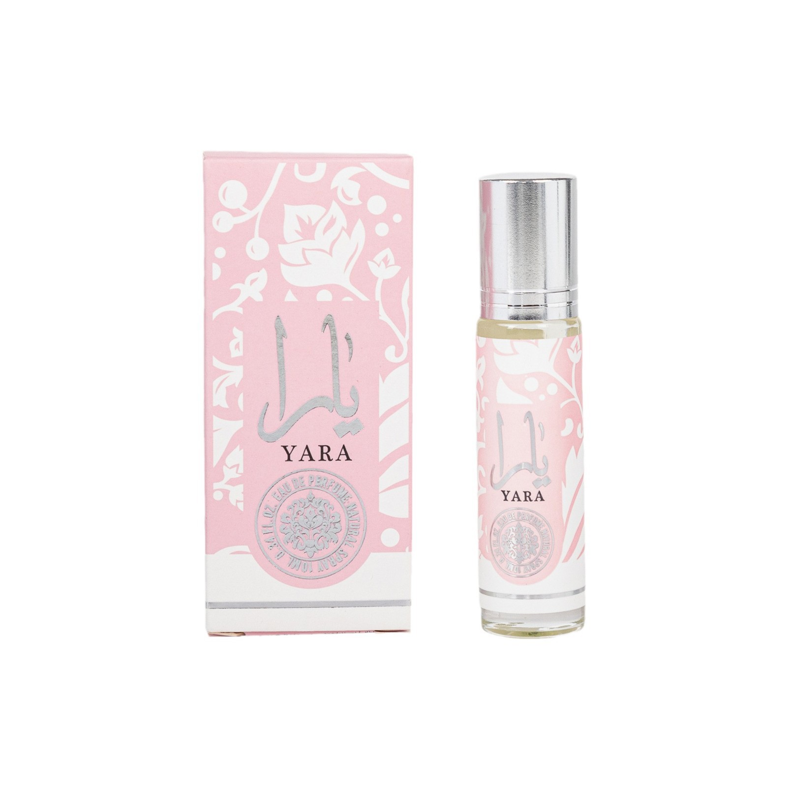 Perfume Lattafa Yara en roll-on de 10ML, nuevo producto transfronterizo, perfume YARA para mujer, fragancia ligera y duradera, rosa de Oriente Medio.