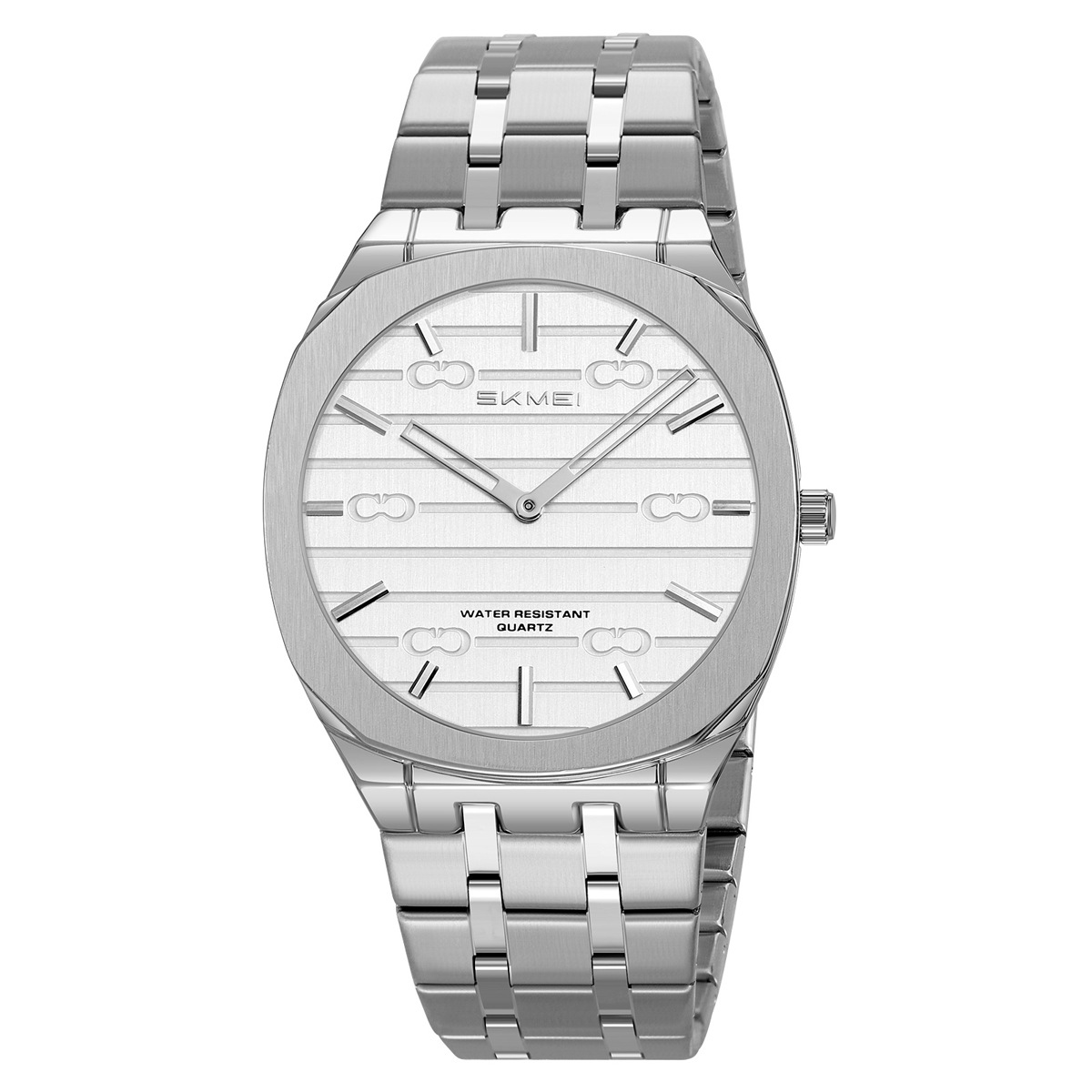 Momento de relojes de negocios para hombres relojes de pulsera transfronterizos de acero impermeable fuente de relojes de cuarzo fábrica al por mayor