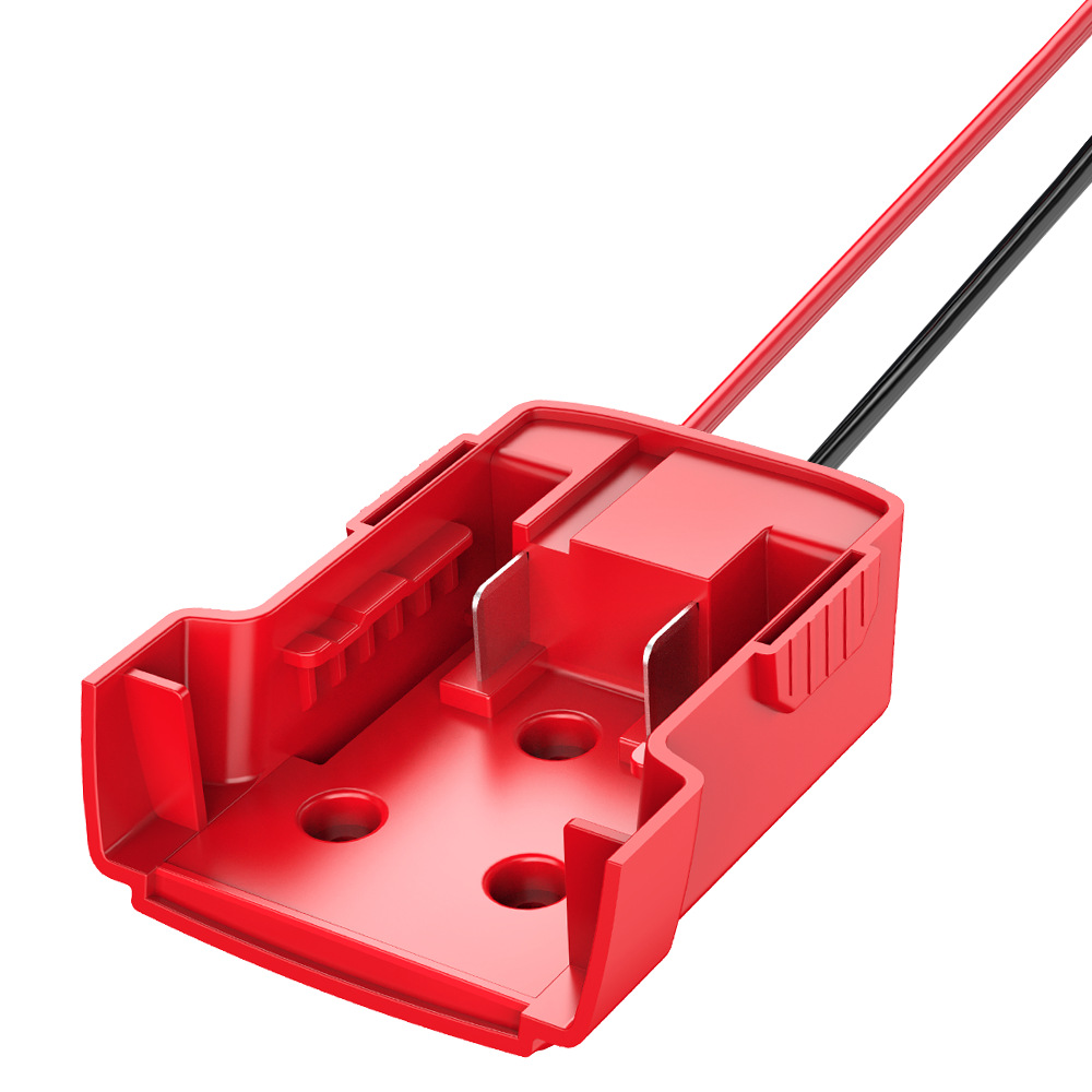 Milwaukee para batería de litio Miwage 18V DIY con adaptador de cable conector de adaptación de descarga externa