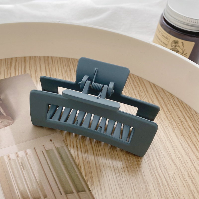 13cm Volumen de pelo clip de tiburón grande clip de pelo cuadrado de nuevo cabeza clip de pelo tocado updo clip de pelo chica