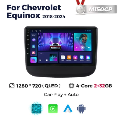 Equinox Car Android – DVD Navigation - m150cp-232-quad-core-wifi-version