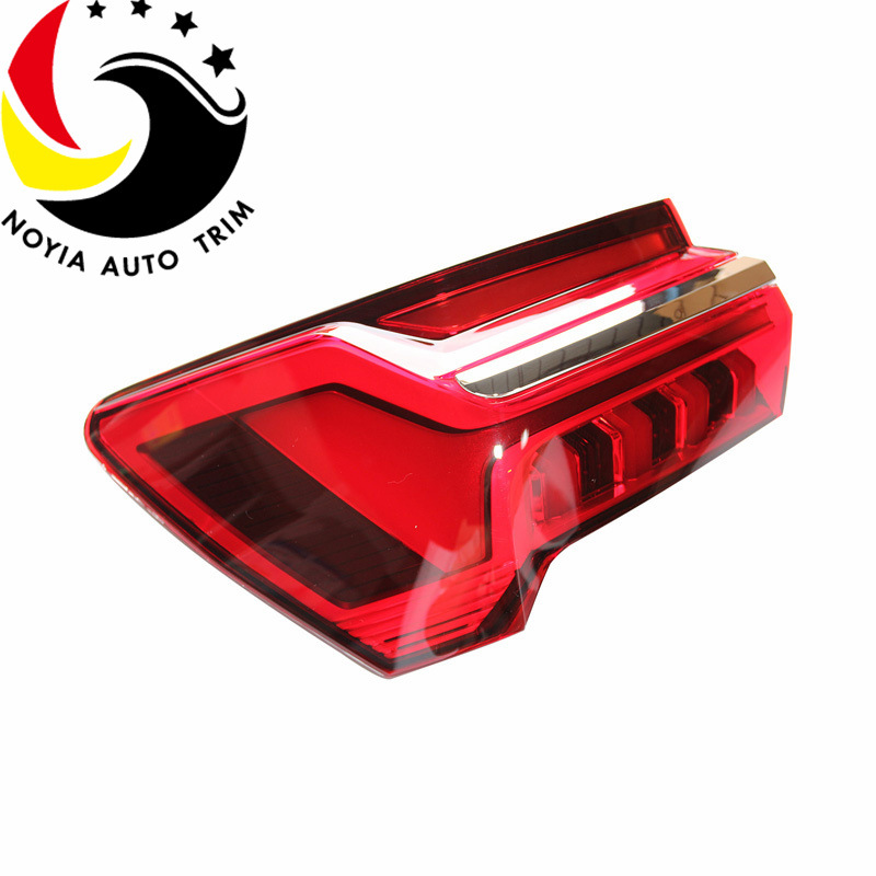 Adecuado para Audi nuevo A6 C8 original coche exterior luz trasera 19 LED luz curva