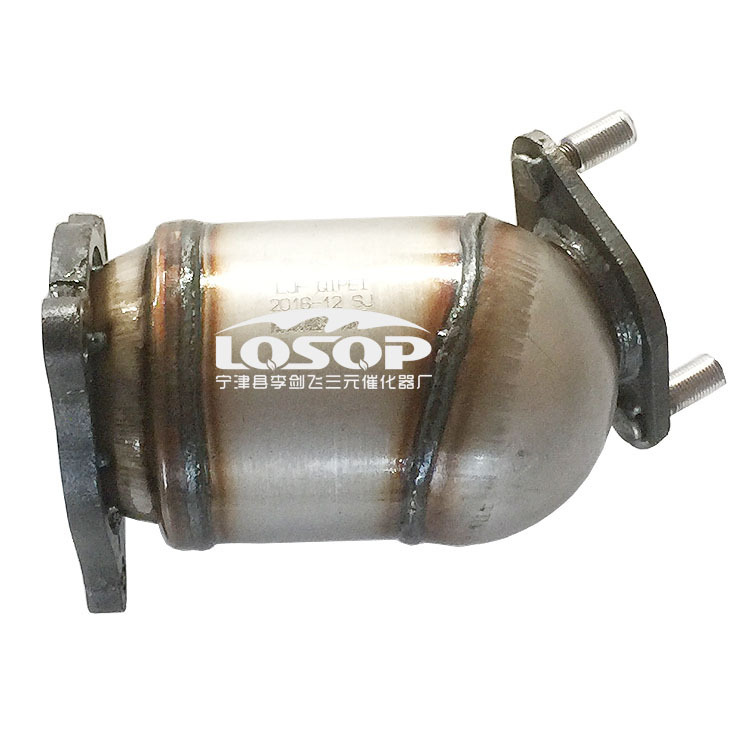 Factory direct supply for Chery Qiyun 1.5 Fengyun high standard three-way catalytic converter automobile exhaust pipe