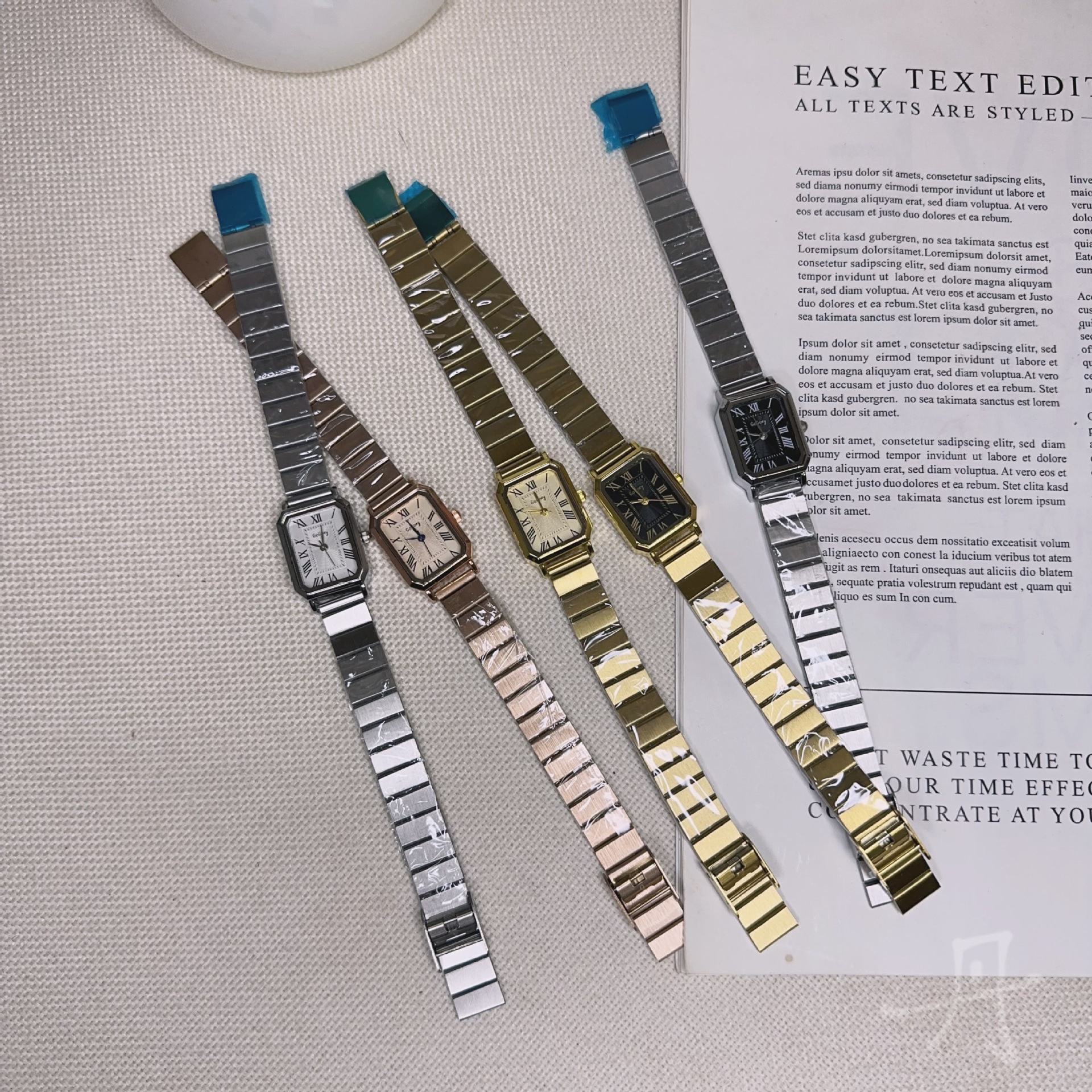 Watch Classification Classic Style Geometric Buckle Quartz Women's Watches