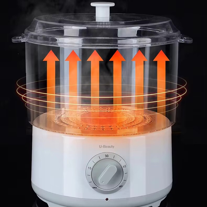 New Electric Portable Steam Towel Heater Sterilizer Steamer for Quick Heating and Therapy