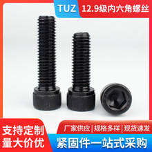 供应TUZ 12.9级高强度内六角螺丝螺栓圆柱头杯头螺钉加长M14-M30